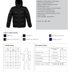 Giubbino imbottito Siberia