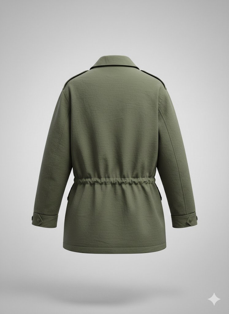 Giacca Tattica Classica Verde Militare con Interno Termico Staccabile - immagine 4