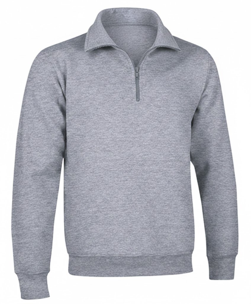 Felpa 1/2 zip - immagine 4